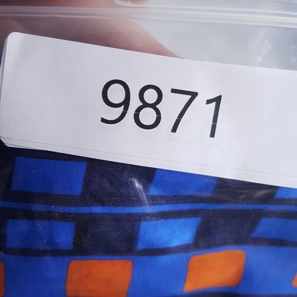 WALES BONNER Mens Shirt Size 48 Blue Button Up HIGHLIFE BOWLING SHIRT $670 - Picture 9 of 9